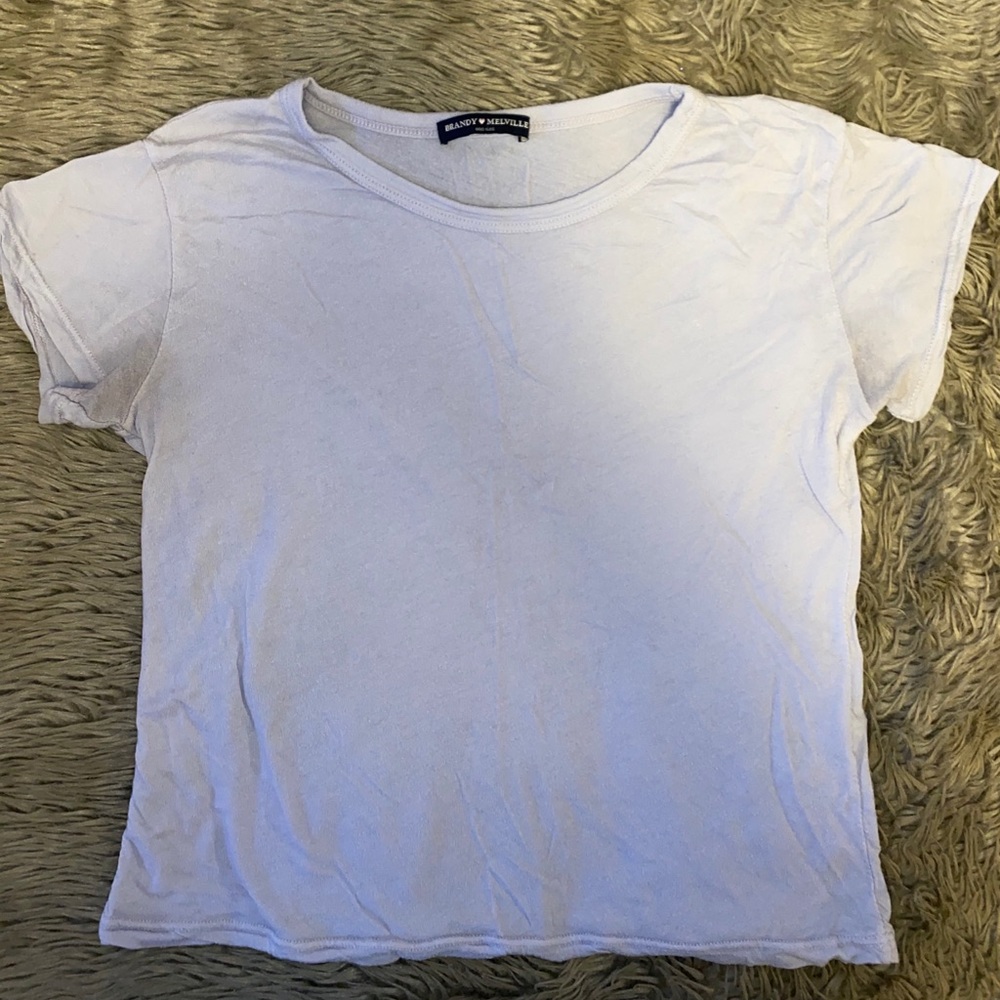 brandy melville baby tee